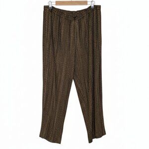 Zonda Nellis Zigzag Woven Relaxed Pants Made in Canada